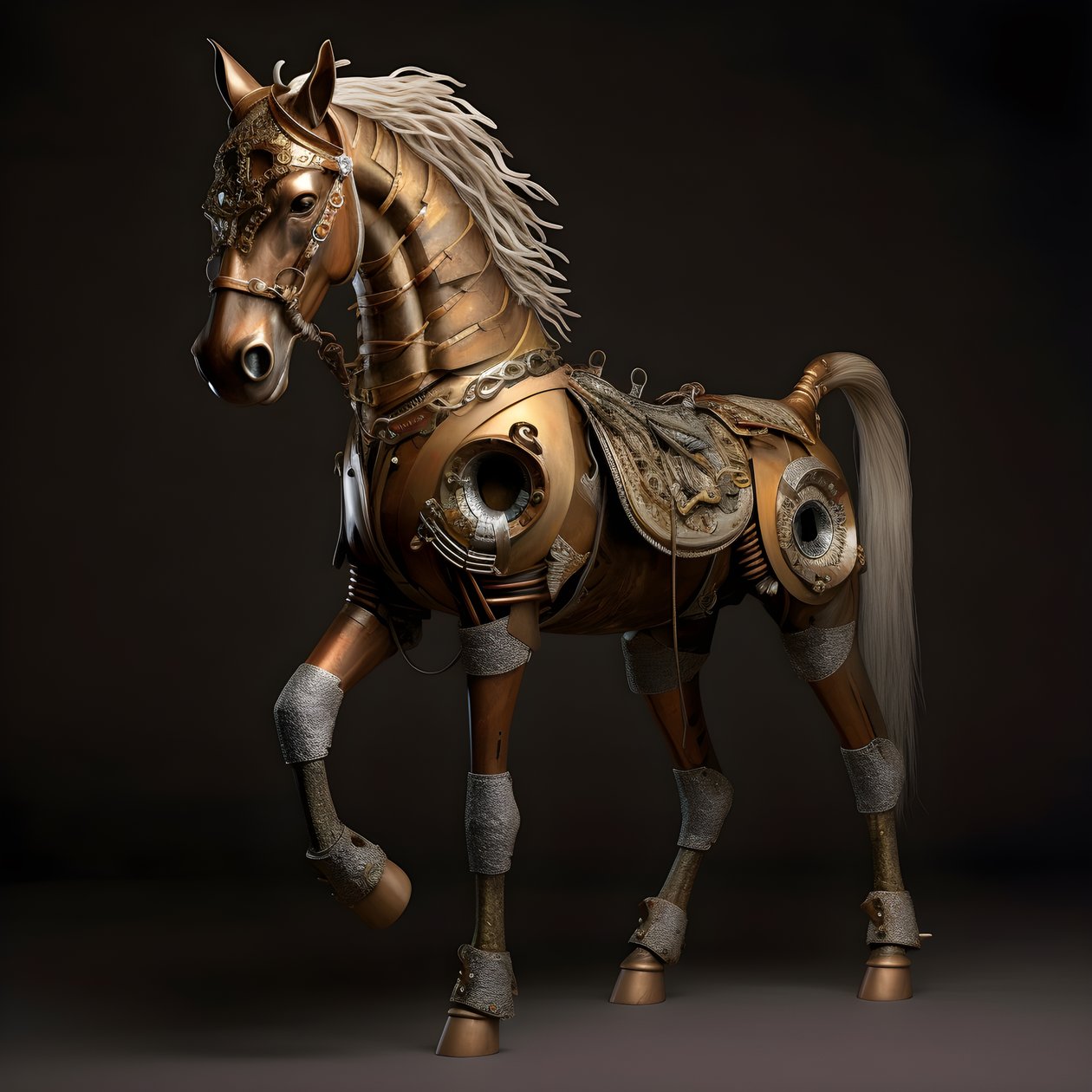 antropomorfy Pferd 1 autorstwa Kurt Heppke