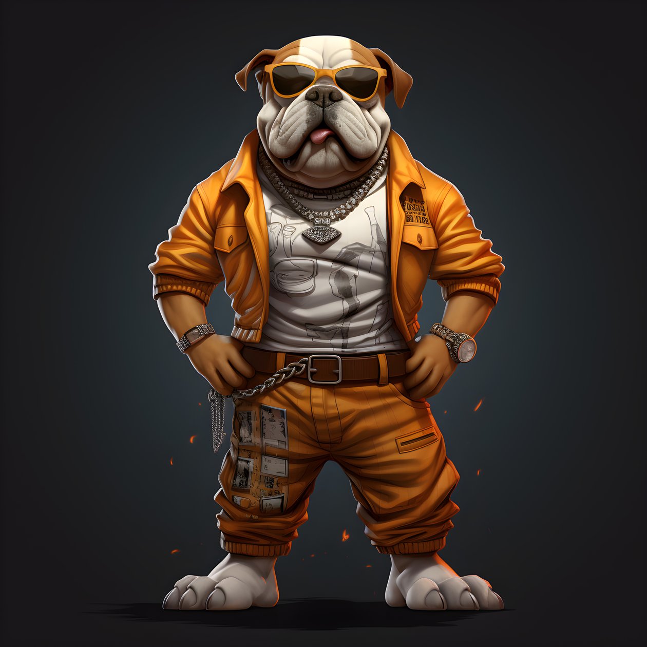 buldog angielski 1 autorstwa Kurt Heppke