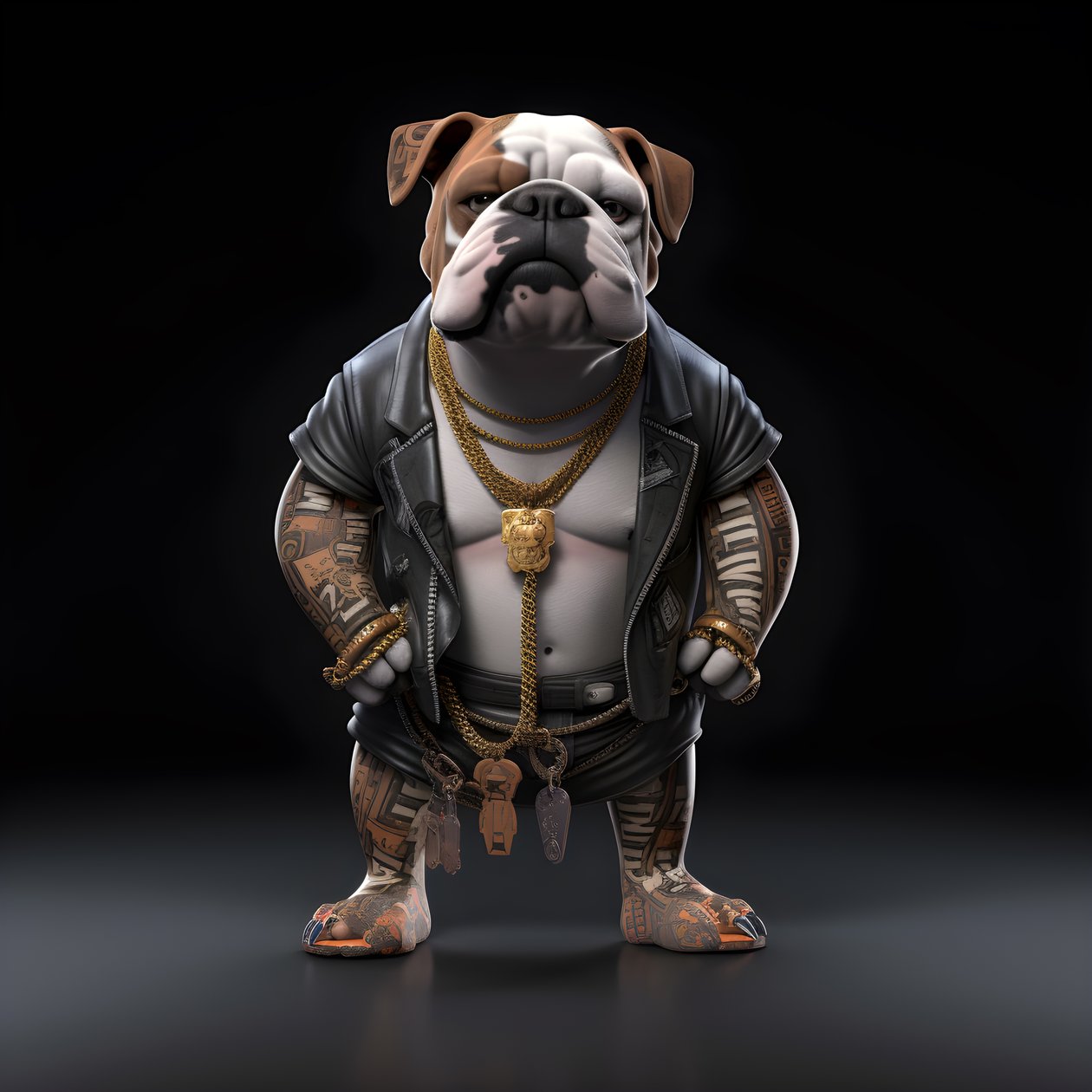 buldog angielski 3 autorstwa Kurt Heppke
