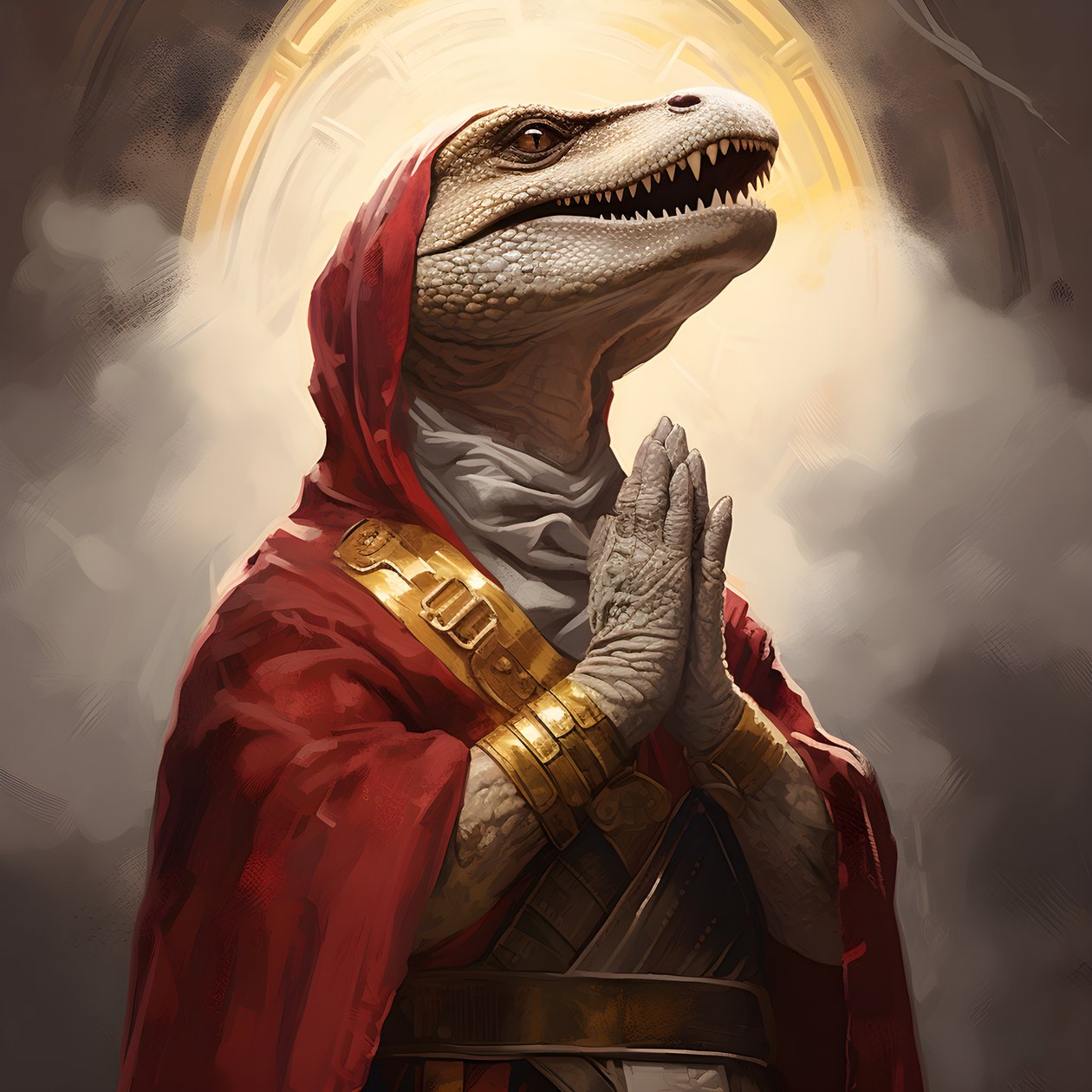 Zabójcza królowa modląca się T-Rex 2 autorstwa Kurt Heppke