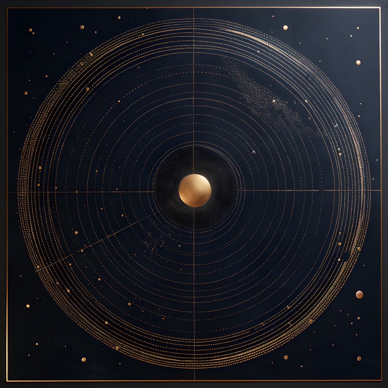 minimalistyczna astronomia 1 autorstwa Kurt Heppke