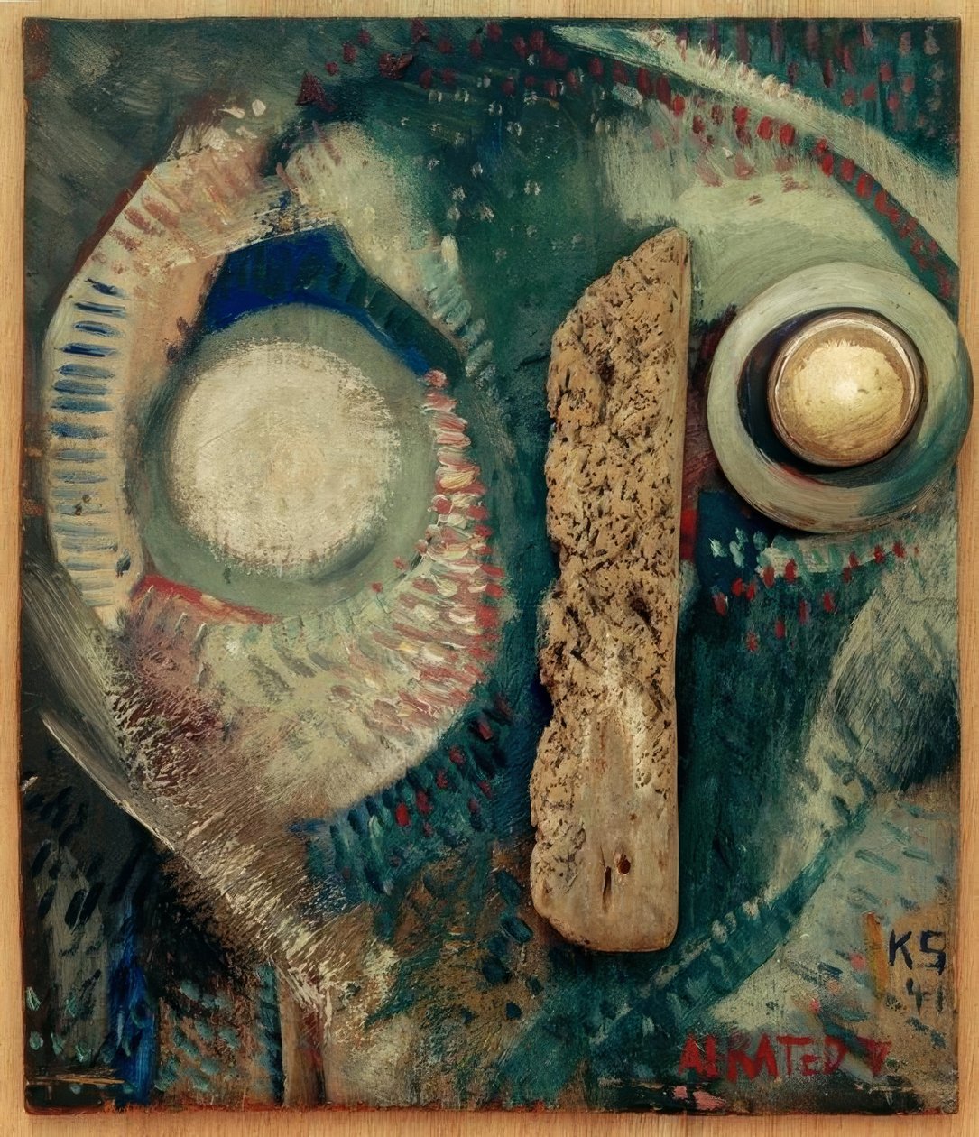 NAPOWIETRZANE V autorstwa Kurt Schwitters