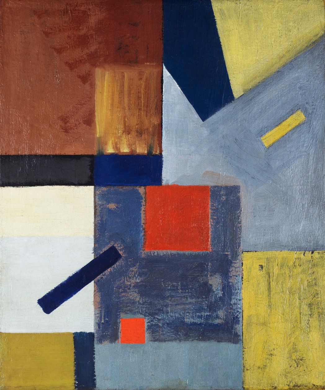 Kompozycja abstrakcyjna; Kompozycja abstrakcyjna, 1923-1924 autorstwa Kurt Schwitters