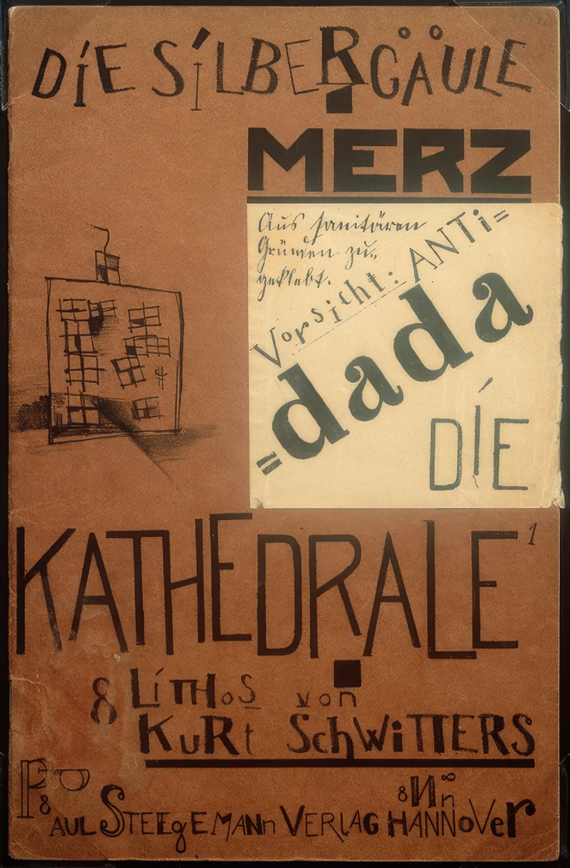 Katedra, 8 litografii autorstwa Kurt Schwitters