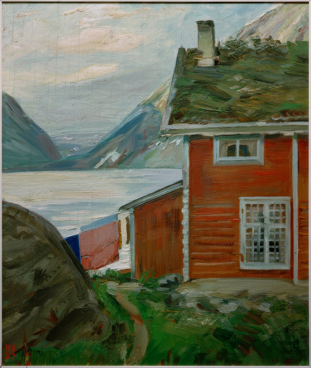 Głęboka woda autorstwa Kurt Schwitters
