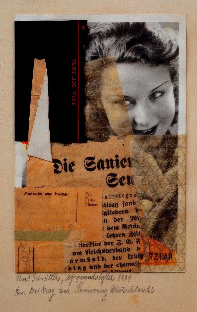 Wkład w odbudowę Niemiec autorstwa Kurt Schwitters