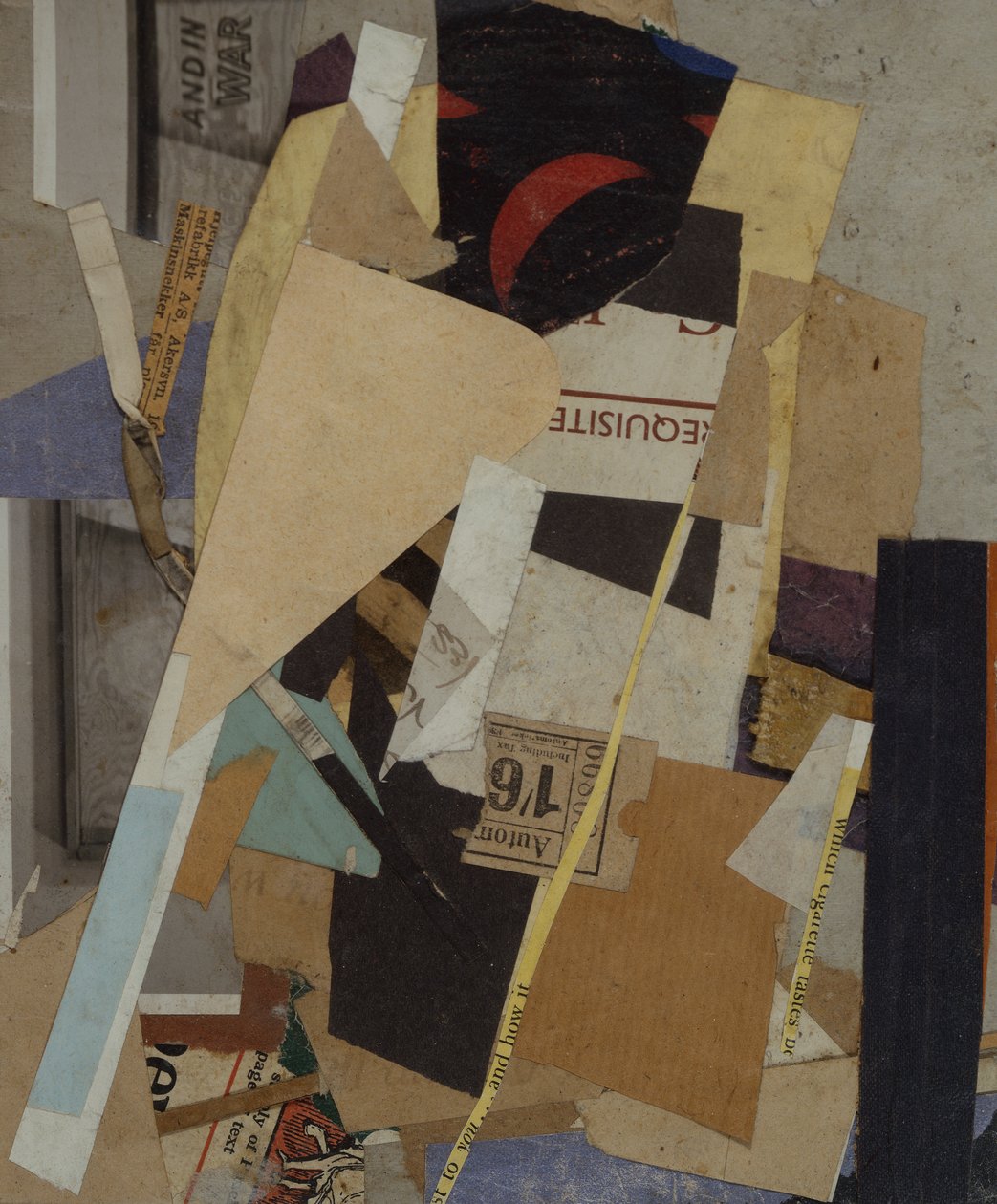 Equisite autorstwa Kurt Schwitters