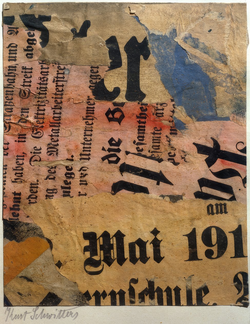 maj 191 autorstwa Kurt Schwitters