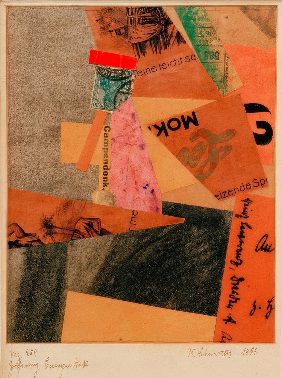 Mz 259 rysunek Campendonk autorstwa Kurt Schwitters