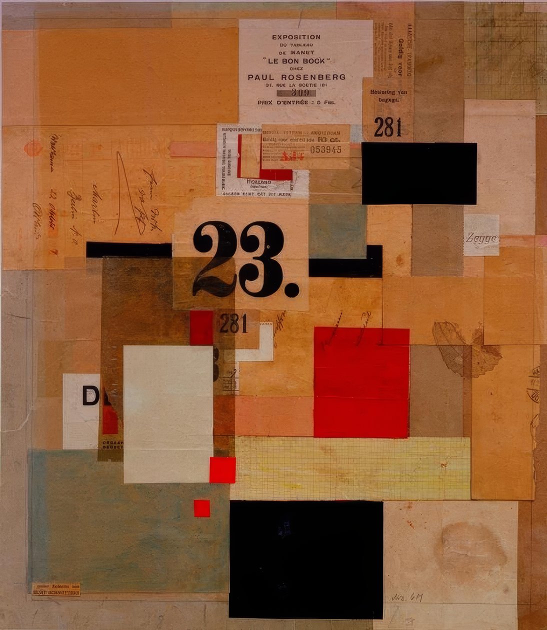 Mz 601 autorstwa Kurt Schwitters