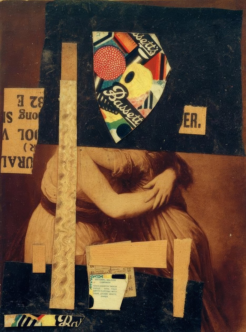 Bez tytułu (Bassett) autorstwa Kurt Schwitters