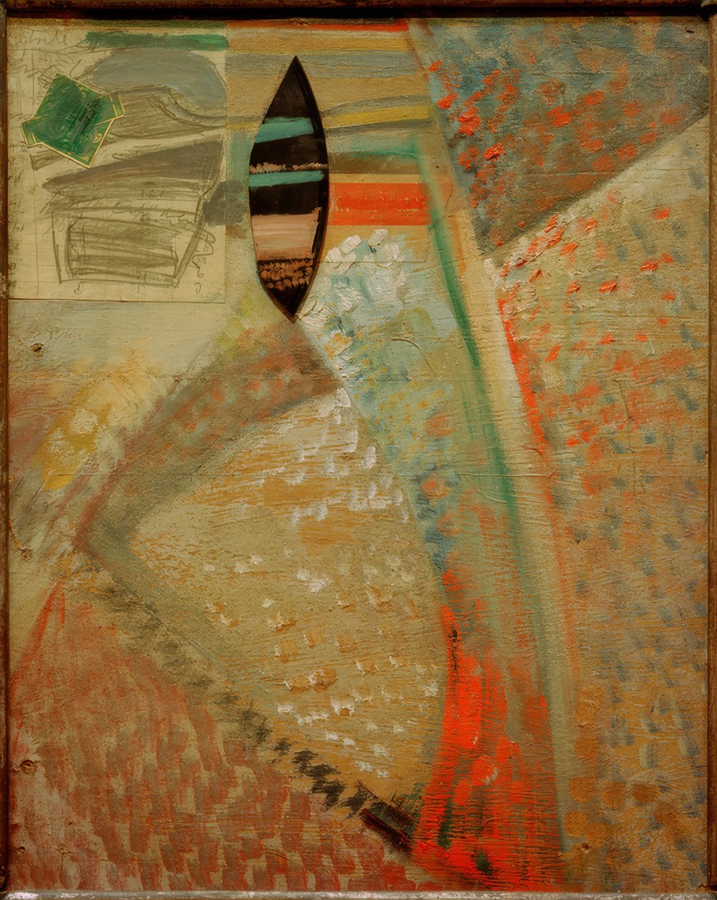Bez tytułu (Złamany rekord) autorstwa Kurt Schwitters