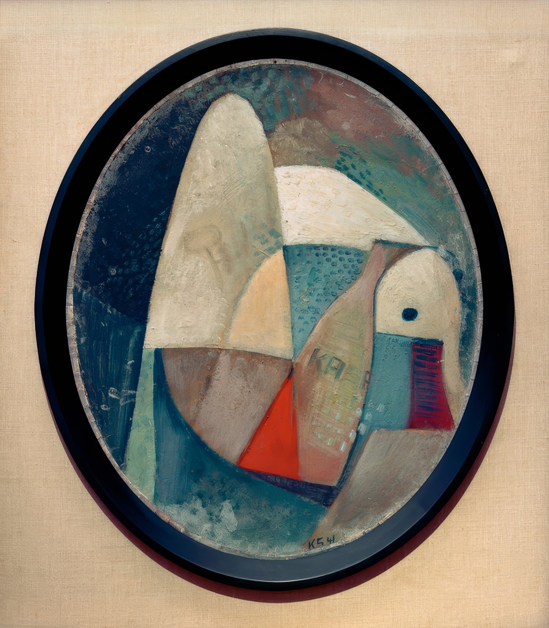 Bez tytułu (KASF) autorstwa Kurt Schwitters