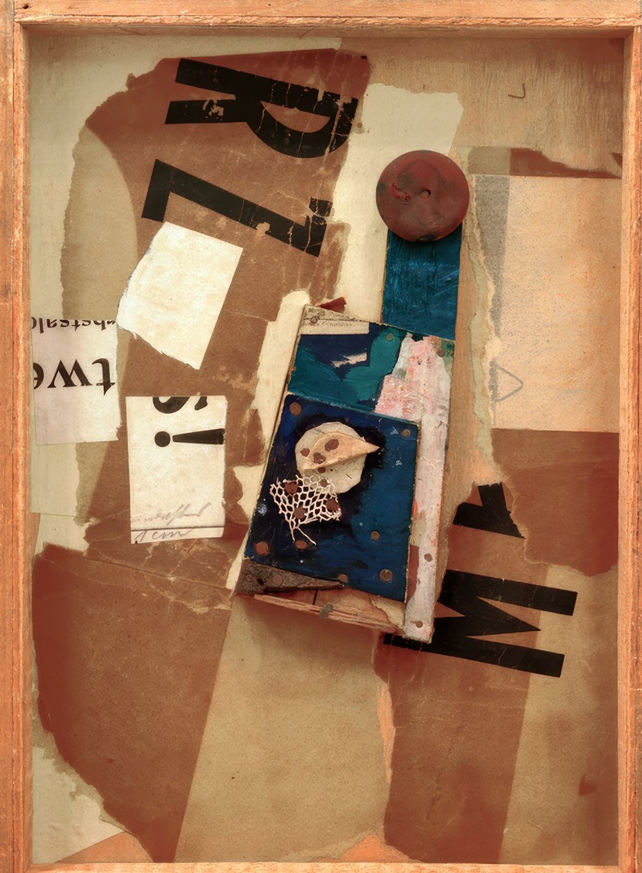 Bez tytułu (Merz) autorstwa Kurt Schwitters