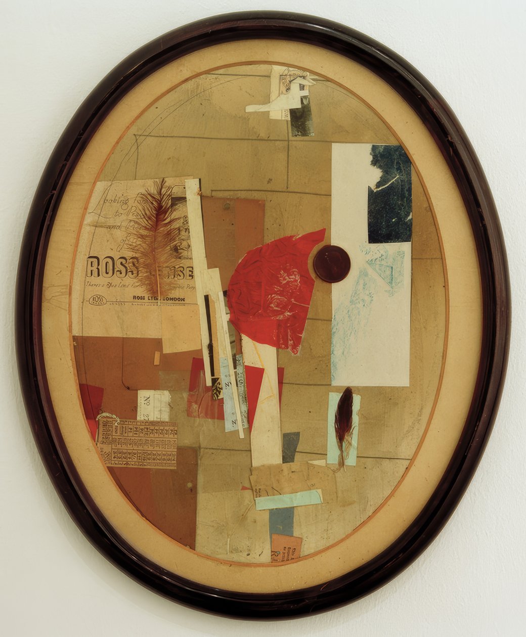 Bez tytułu (ROSS, z Penny) autorstwa Kurt Schwitters