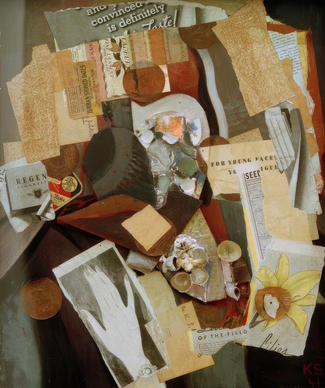 DŁUGOPIS autorstwa Kurt Schwitters
