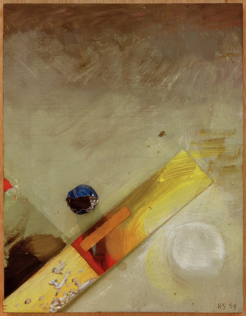 Wyobraźnia nad dachami autorstwa Kurt Schwitters