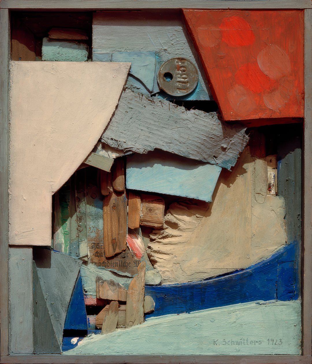 Ulga autorstwa Kurt Schwitters
