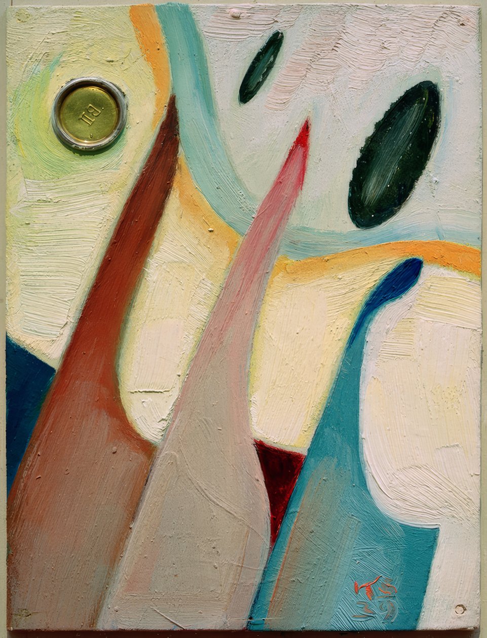 Prysznic wyników autorstwa Kurt Schwitters