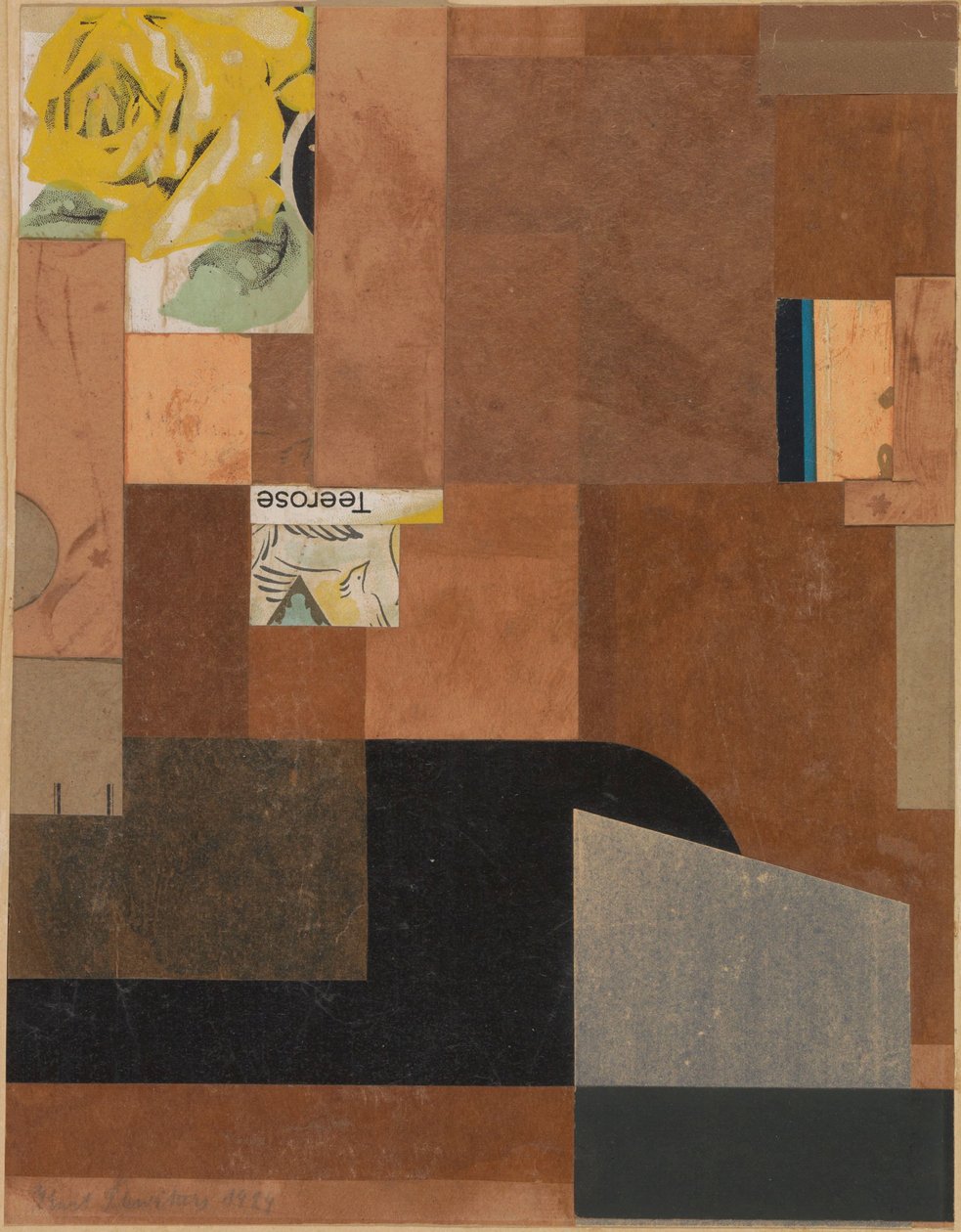 Herbata Róża Teerose autorstwa Kurt Schwitters