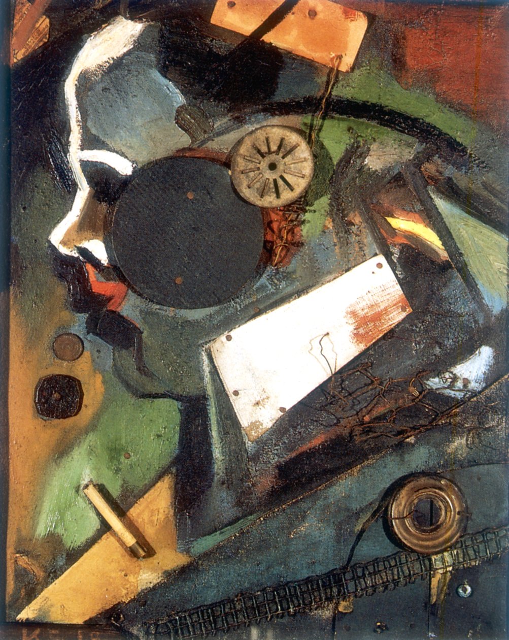Doktor 1919 autorstwa Kurt Schwitters