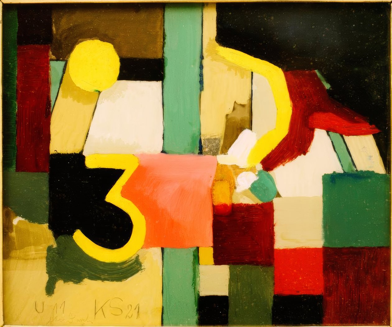 O godzinie 11 autorstwa Kurt Schwitters