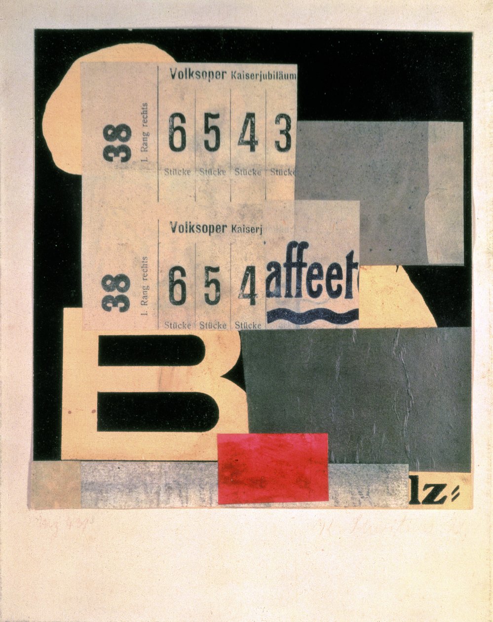 Nieznany obraz autorstwa Kurt Schwitters