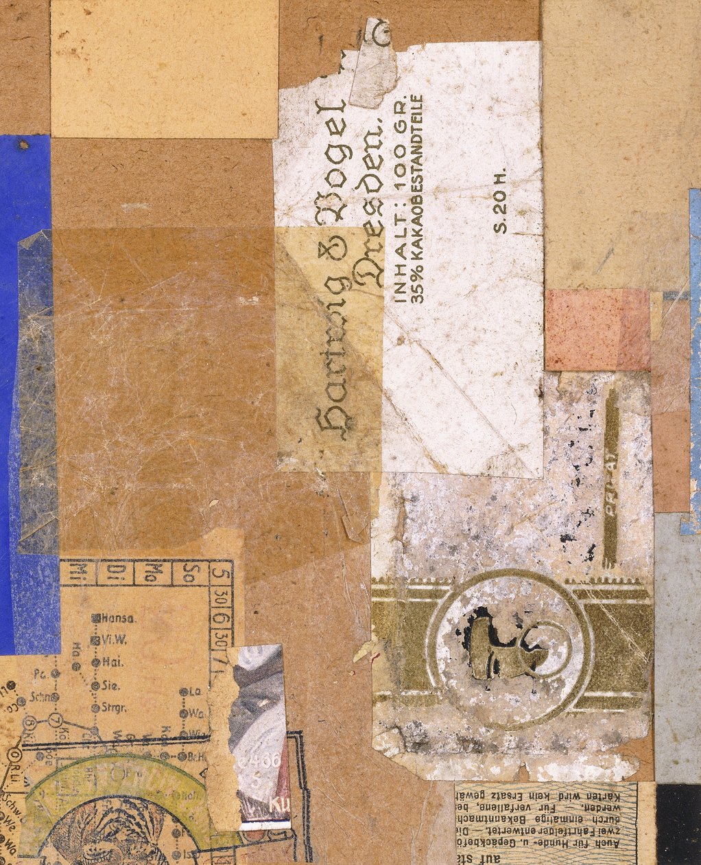 Bez tytułu, 1926 autorstwa Kurt Schwitters