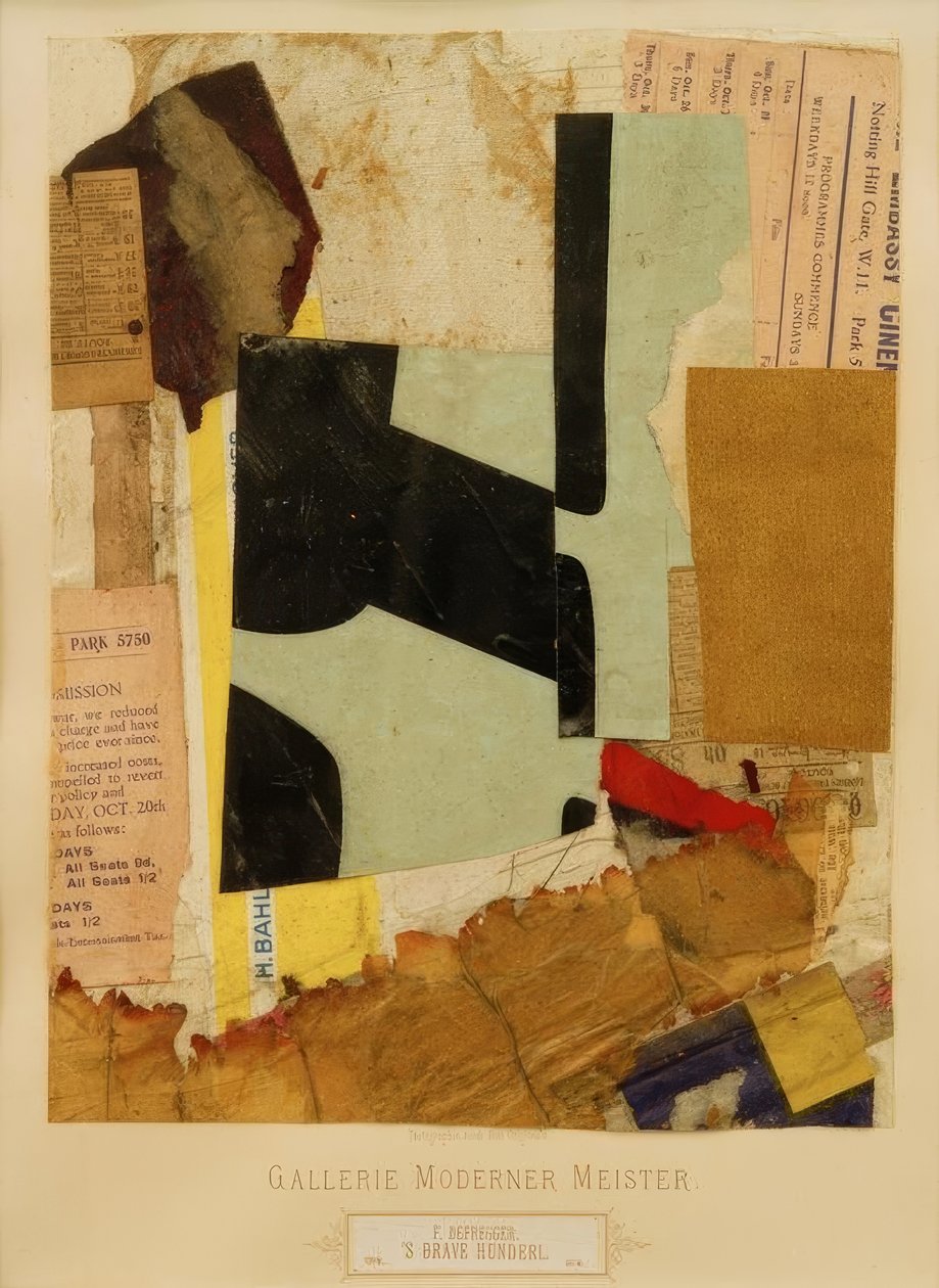 s odważny Hunderl autorstwa Kurt Schwitters