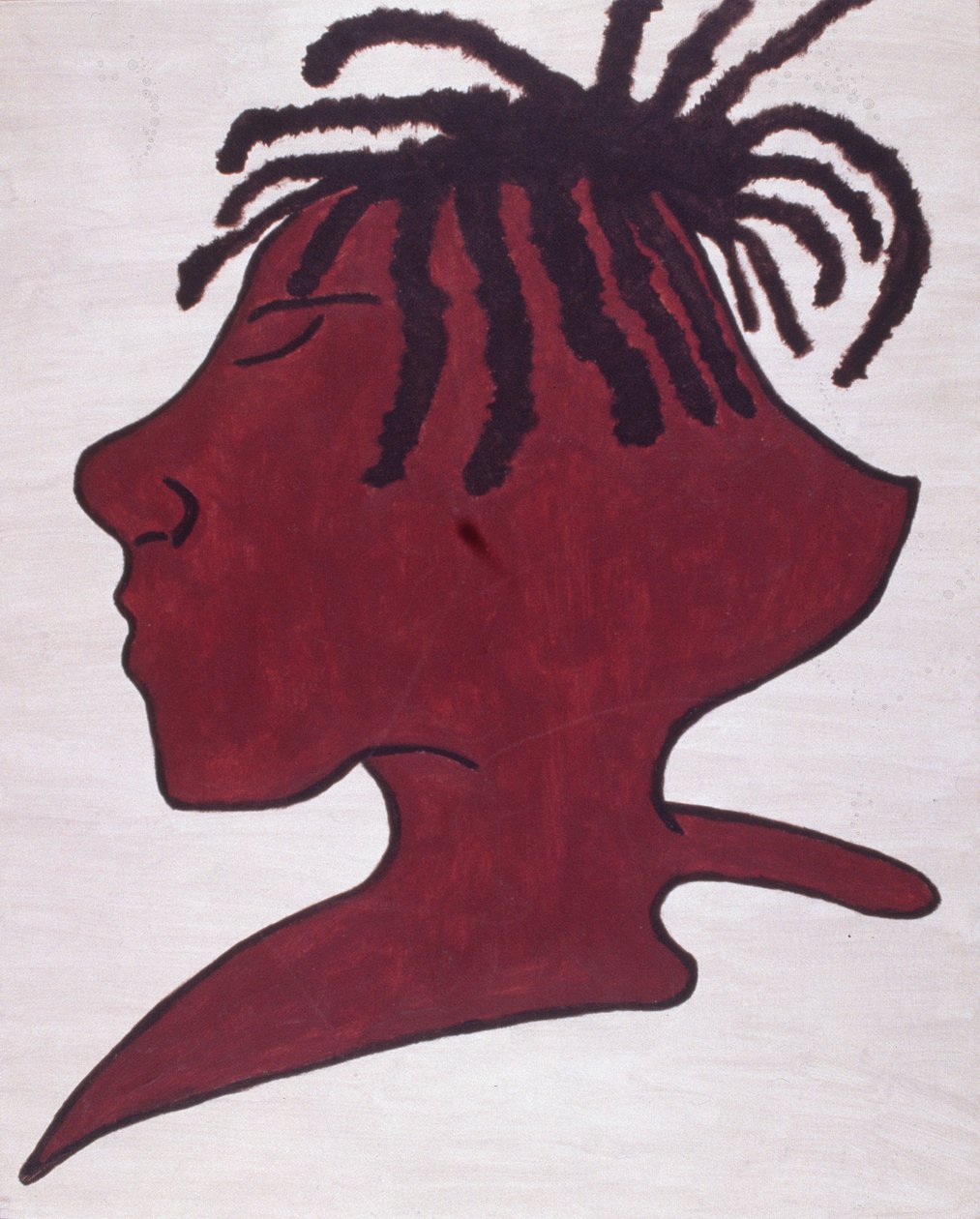 W myślach, 2005 (akryl na płótnie) autorstwa Kurtis L. Miller