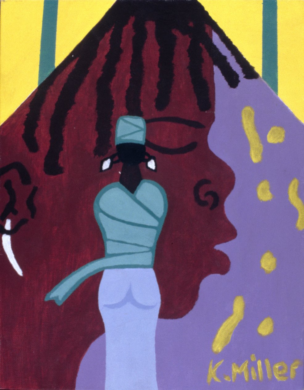Mental Bondage, 2005 (akryl na płótnie) autorstwa Kurtis L. Miller