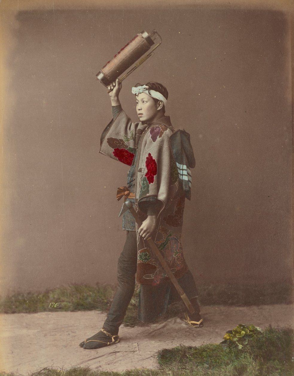 Fire Man autorstwa Kusakabe Kimbei