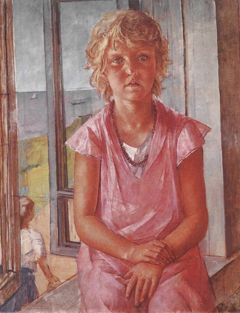 Córka Rybaka autorstwa Kuzma Petrov Vodkin