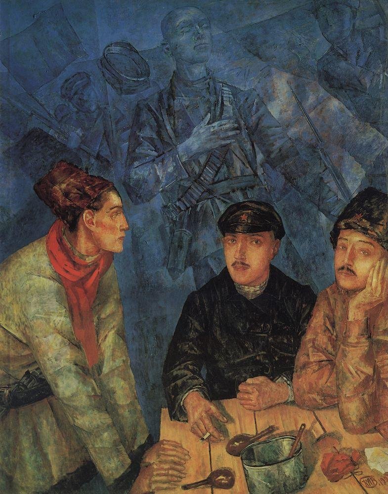 n autorstwa Kuzma Petrov Vodkin
