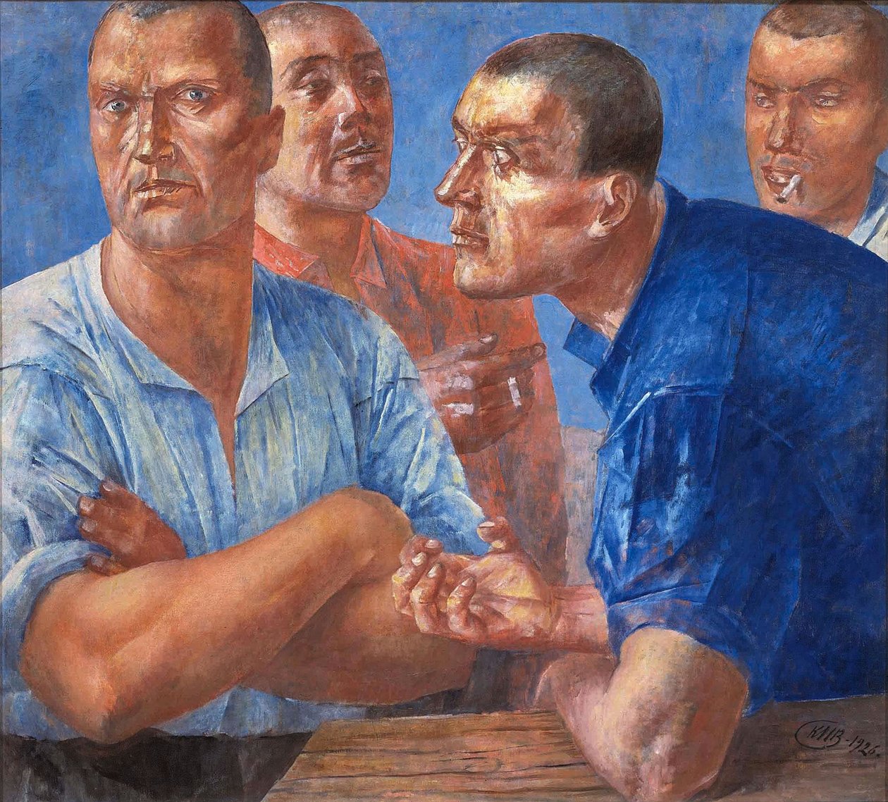 Nieznany obraz autorstwa Kuzma Petrov Vodkin