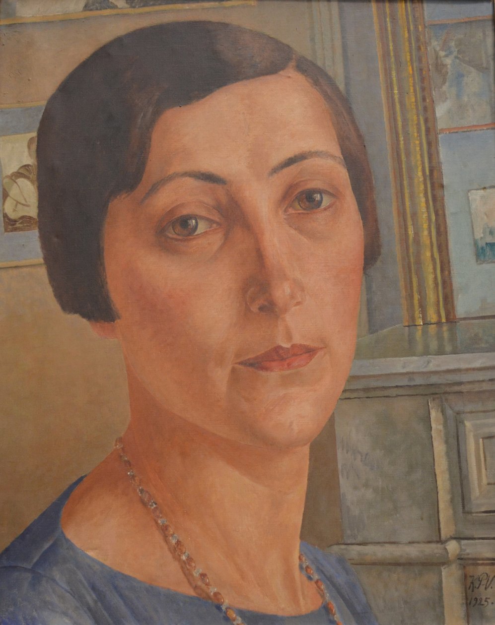 Portret Salomei Nikołajewnej Andronikowej 1888-1982. autorstwa Kuzma Sergeevich Petrov Vodkin