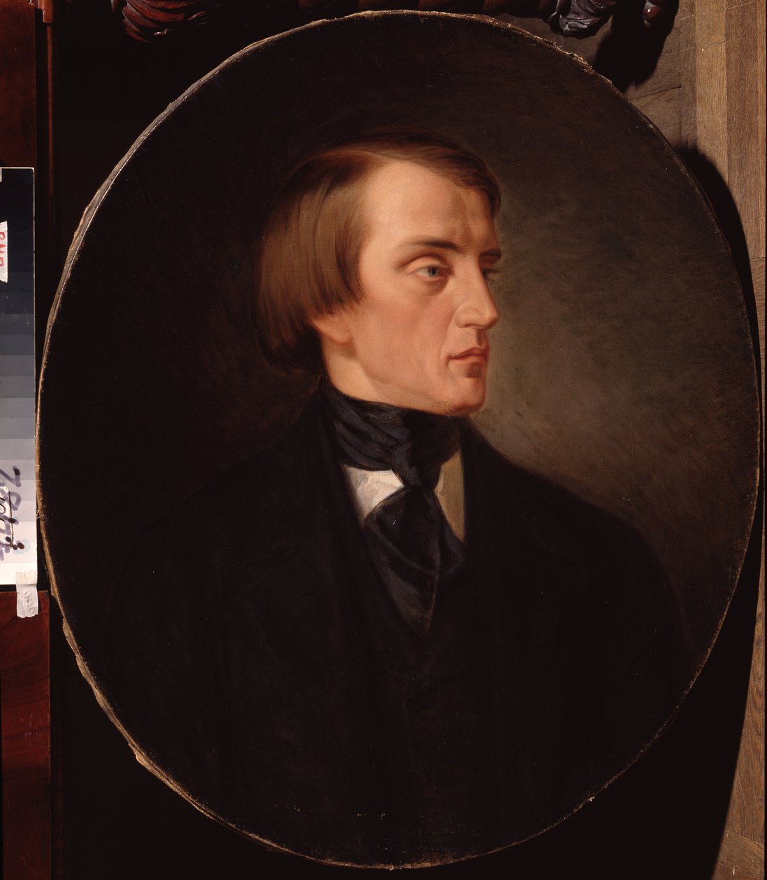 „Portret rosyjskiego krytyka literackiego Wissariona Belinskiego (Bieliński) (1811-1848)” Obraz Kirilla Gorbounova (Gorbunova) (1822-1891) 1876 Muzeum Pamięci Puszkina, Sankt Petersburg autorstwa Kyrill Antonovitch Gorbunov