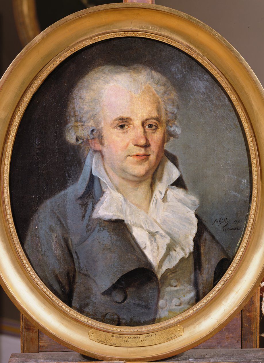 Georges-Jacques Danton, 1793 autorstwa L. L. Schilly