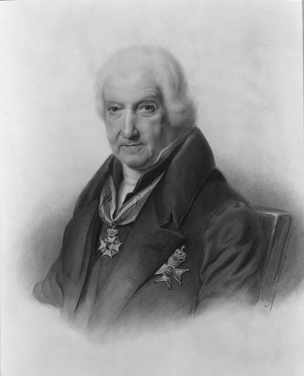 Jacques de Guise, Kroniki Hainaut, frontyspis autorstwa L.A. Vincent