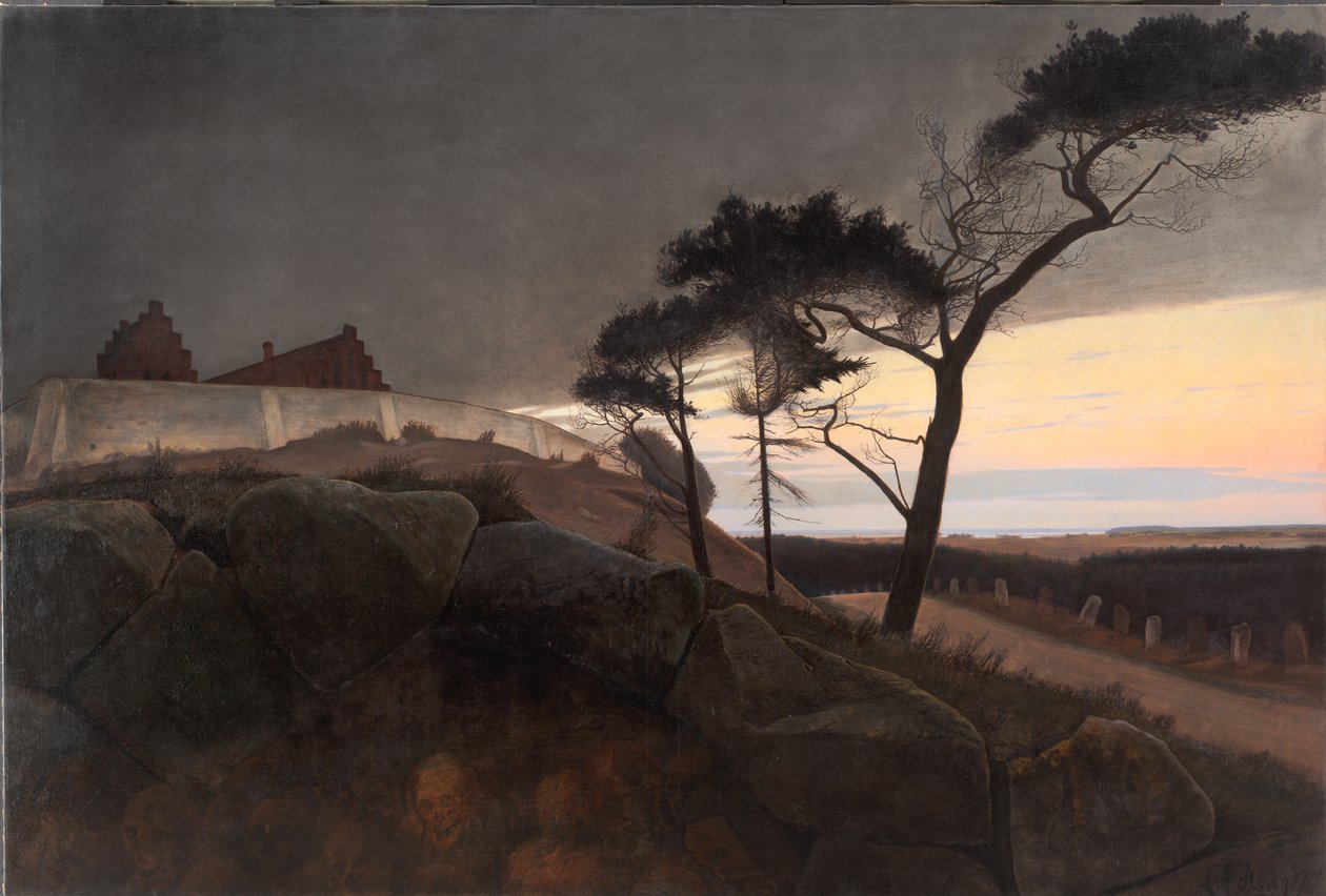 Po zachodzie słońca autorstwa Laurits Andersen Ring