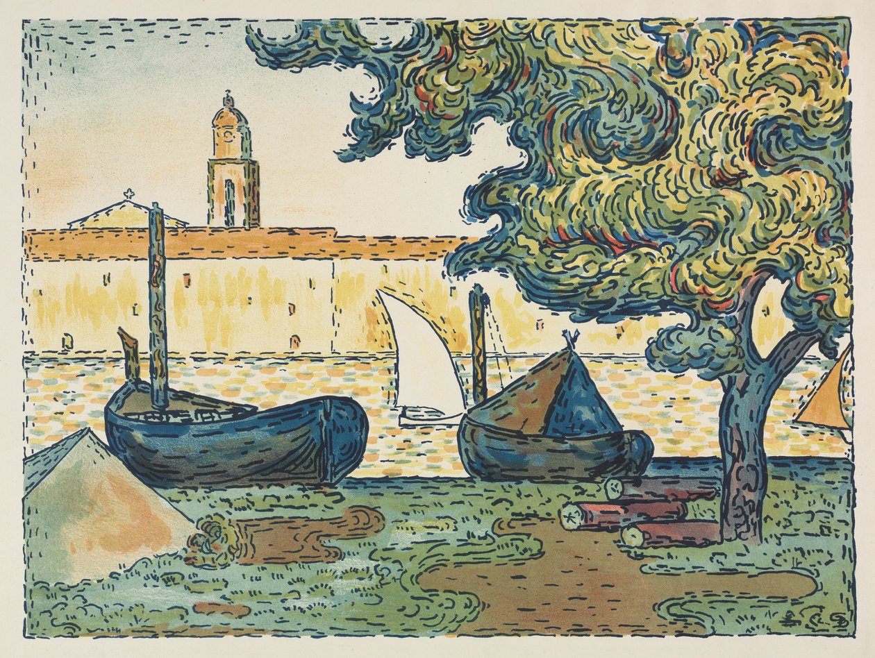 St. Tropez (Port St. Tropez) autorstwa L