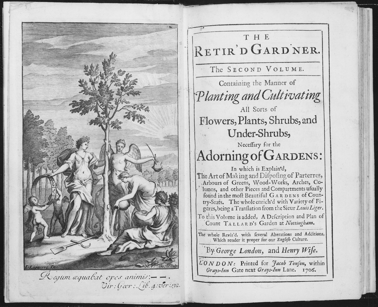 Frontyspis do The Retird Gardener autorstwa George