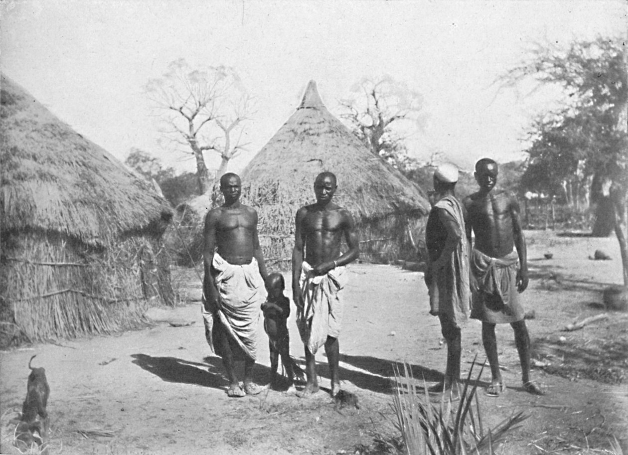 Hamegs, mieszkańcy Nilu Błękitnego, 1912 autorstwa L. Loat