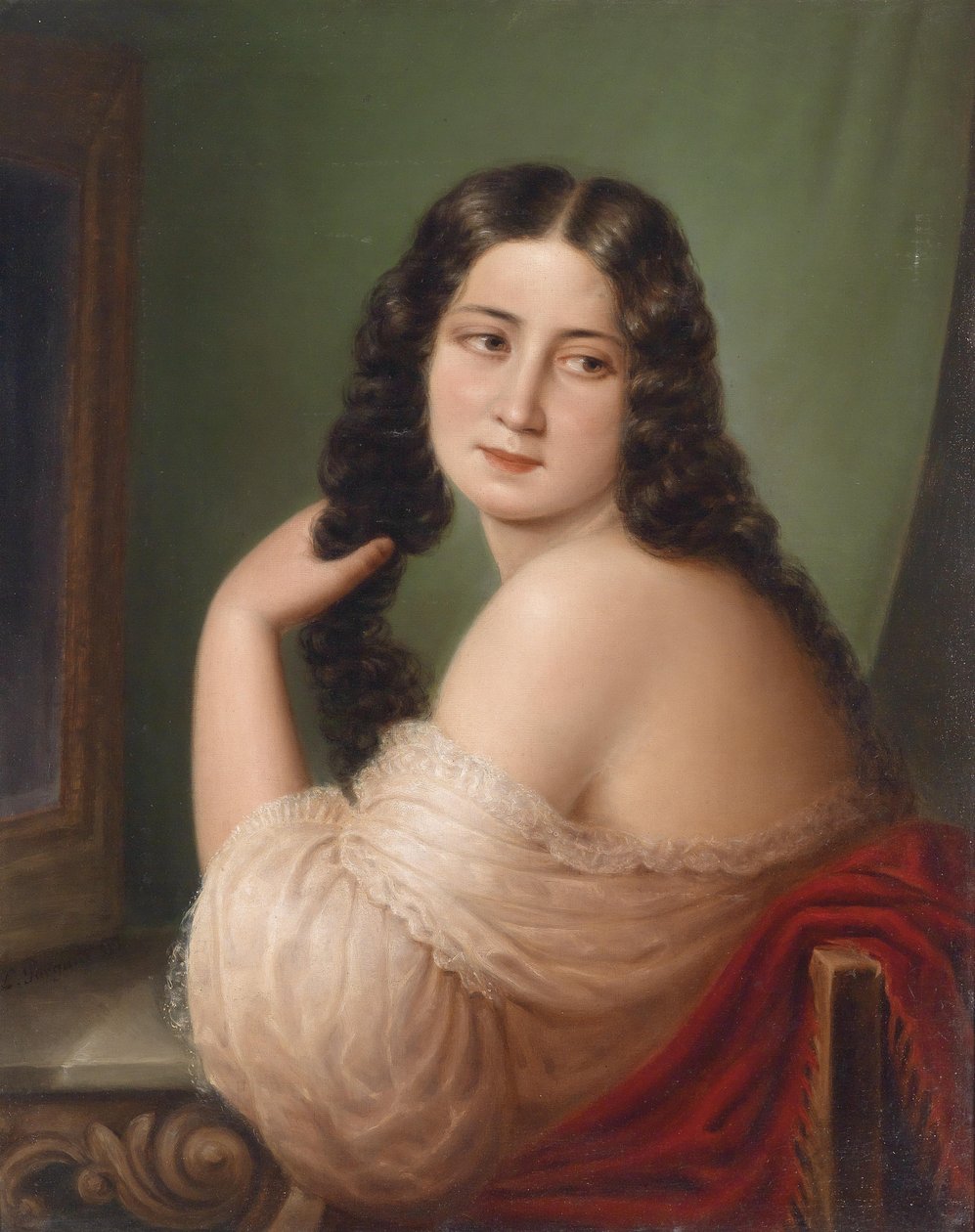 W toalecie autorstwa L. Pargani