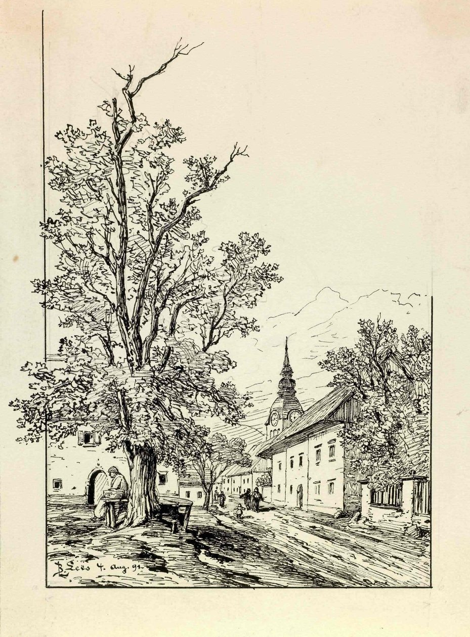 Lesce, targ lipon autorstwa Ladislav Benesch