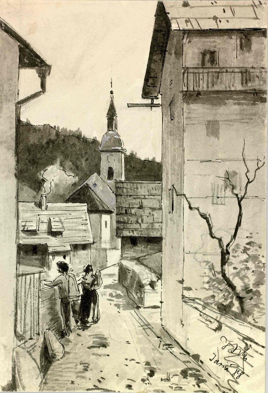 Motyw z Idriji IIn autorstwa Ladislav Benesch
