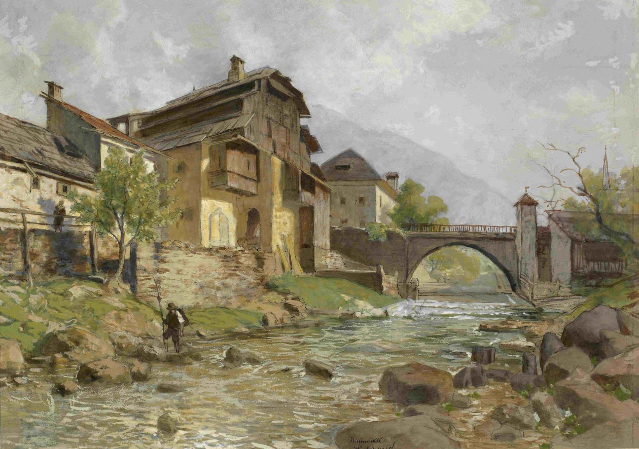 Widok na Trzic i Trziska Bistrica IIn autorstwa Ladislav Benesch