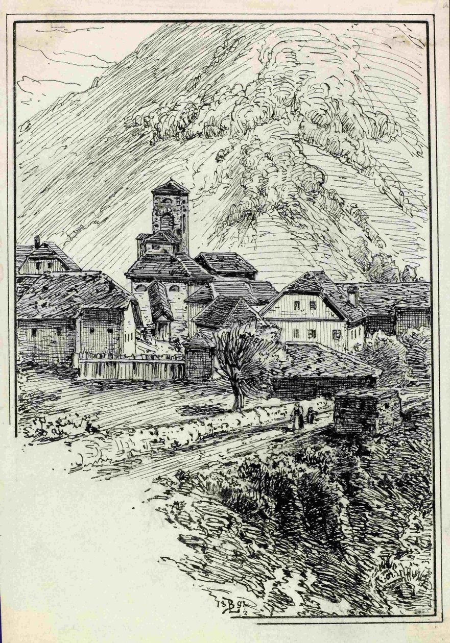Widok Zelezniken autorstwa Ladislav Benesch
