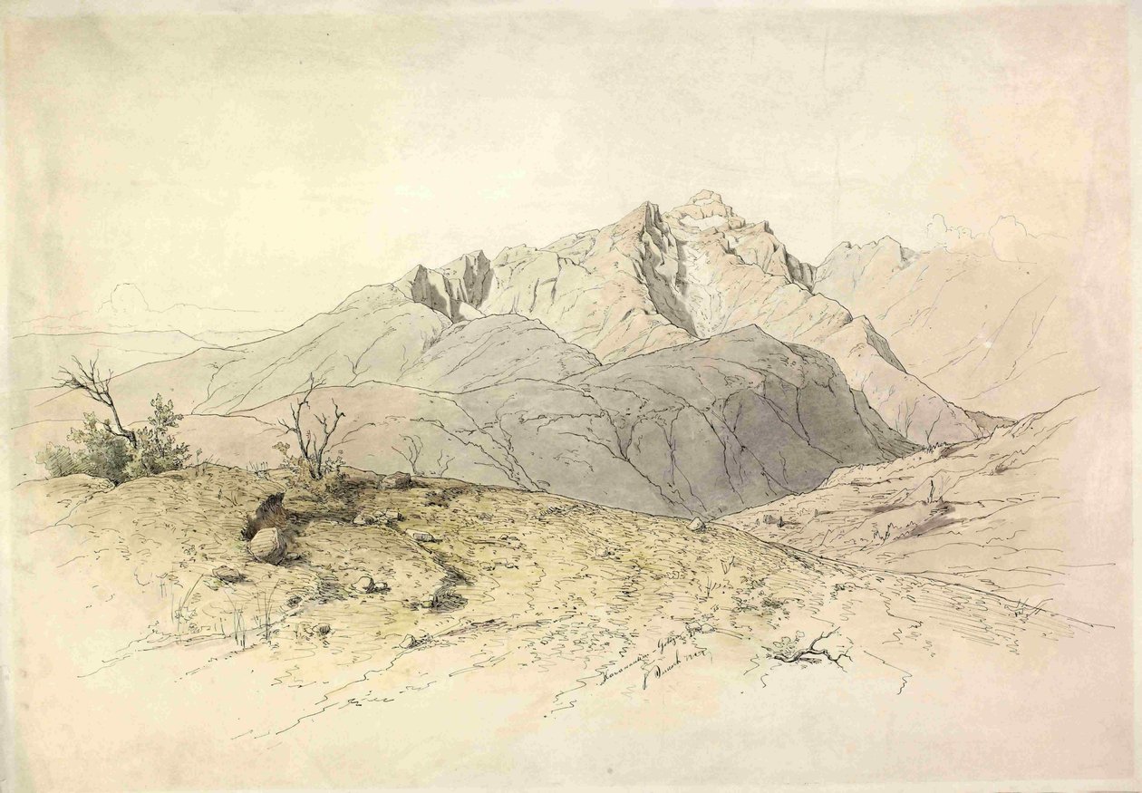 Triglav do Goliceń autorstwa Ladislav Benesch