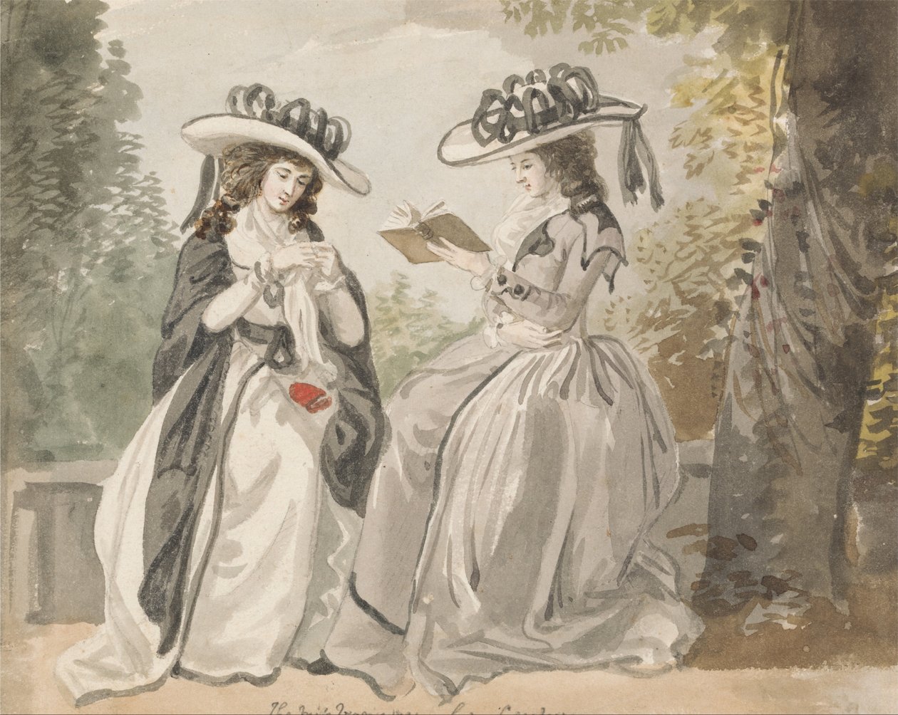 Panny Van i Lady Salisbury autorstwa Lady Salesbury